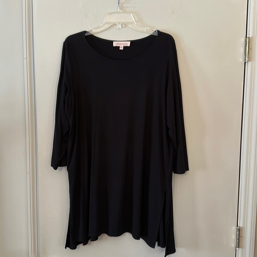 Philosophy women’s black top 1X
